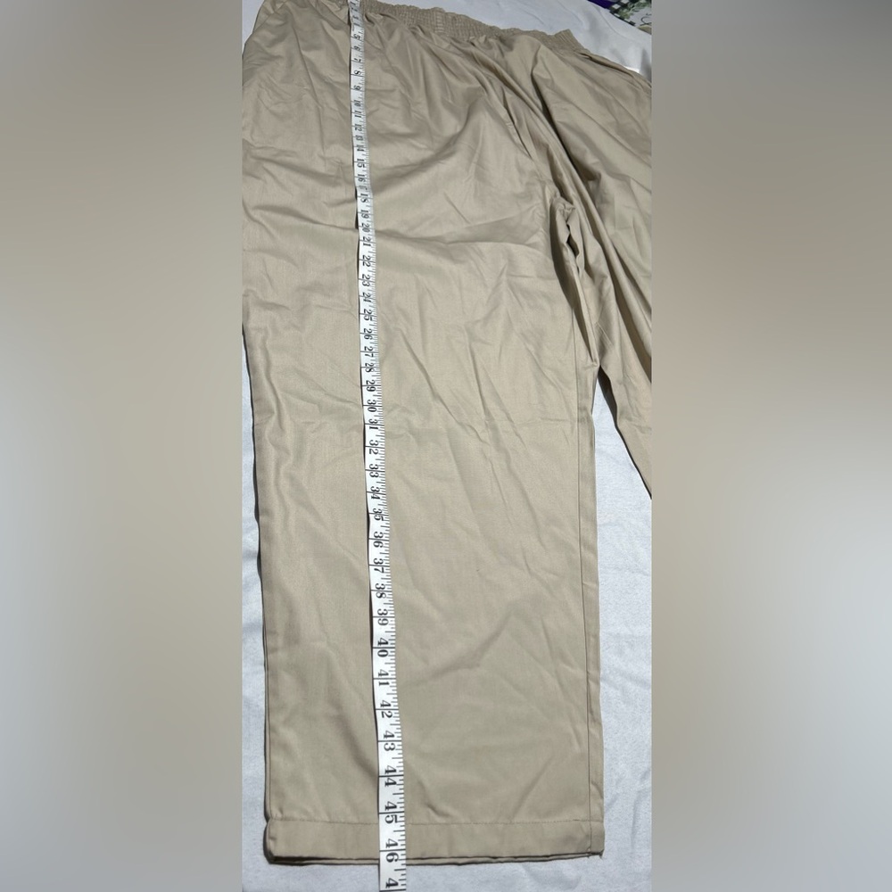 Adar uniforms Khaki Pull-on Pants Size 5XL NWT